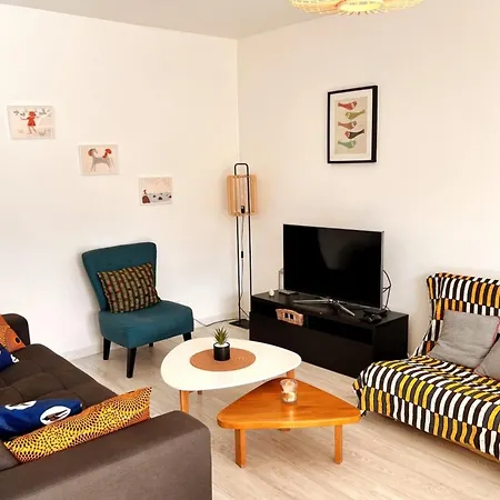 شقة Superbe F2 Avec Garage Balcon نانسي